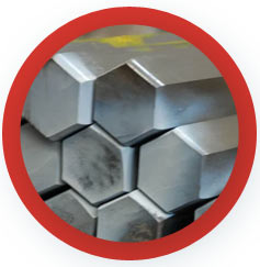 BS970 EN 25 Hex Bar
