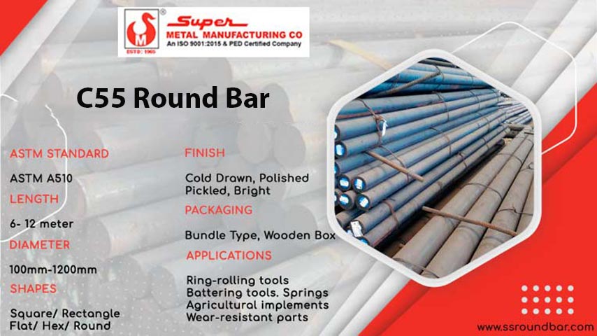 C55 Round Bar Specification