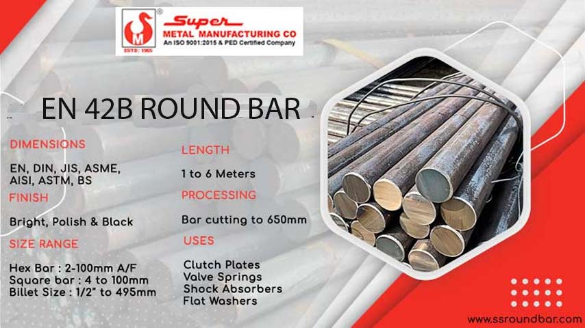 EN 42B Round Bar