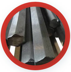 EN43 Carbon Steel Hex Bar