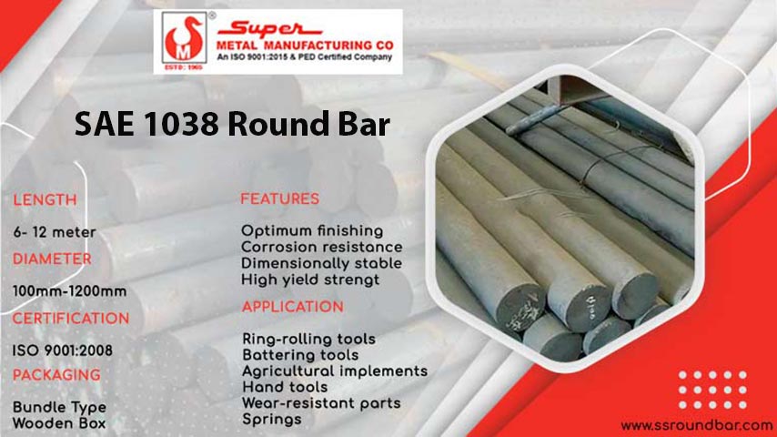 SAE 1038 Round Bar Specification